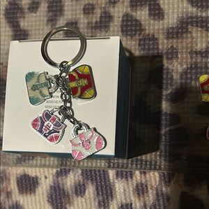 Colorful Handbag Charm Keychain